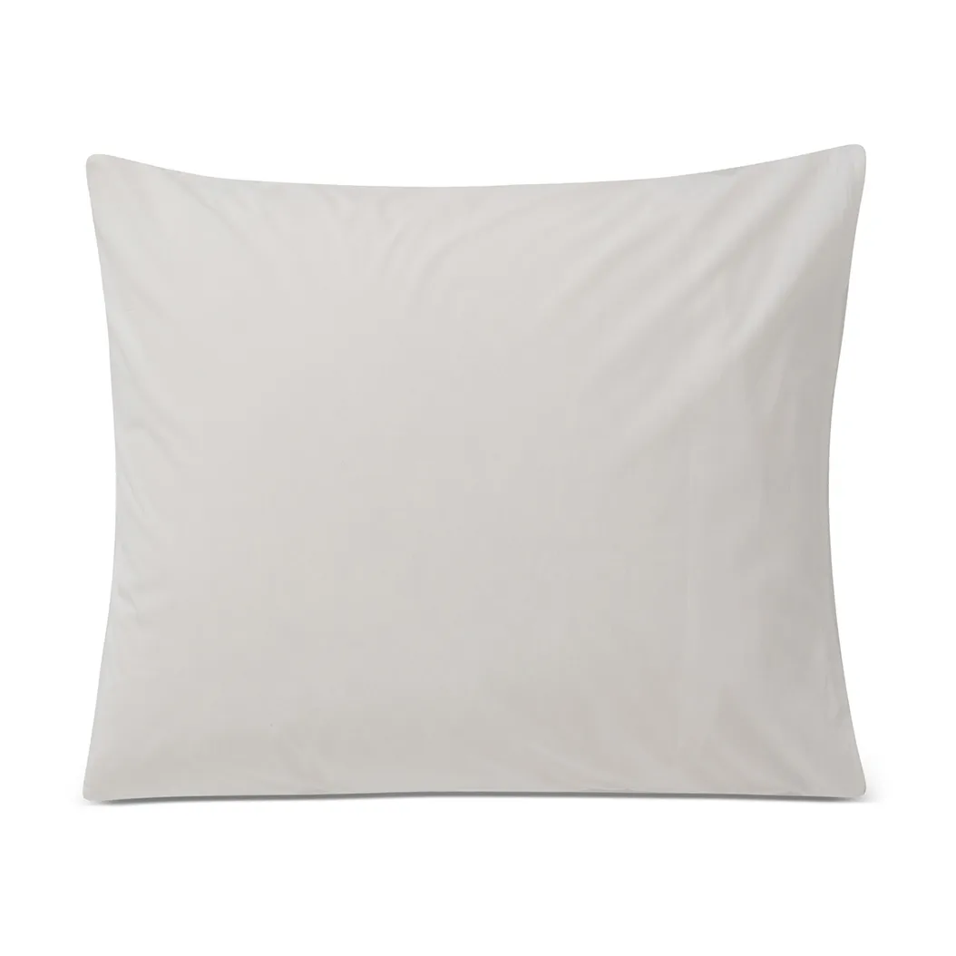 Holiday Printed Organic Cotton pillowcase 50x60 cm, White-green-red Lexington