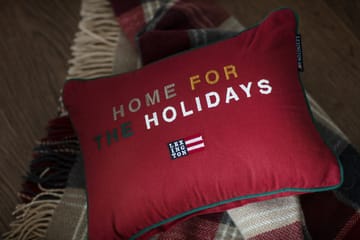 Home For The Holidays cushion 30x40 cm - Red - Lexington