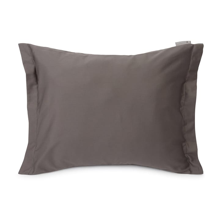 Hotel Cotton Sateen pillowcase 50x60 cm - Charcoal grey - Lexington