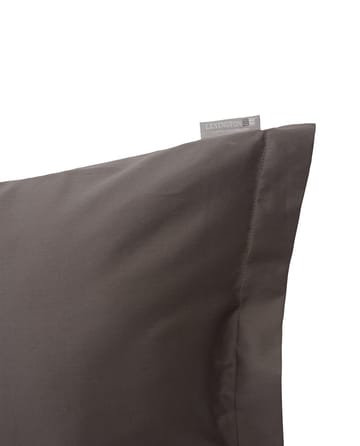 Hotel Cotton Sateen pillowcase 50x60 cm - Charcoal grey - Lexington