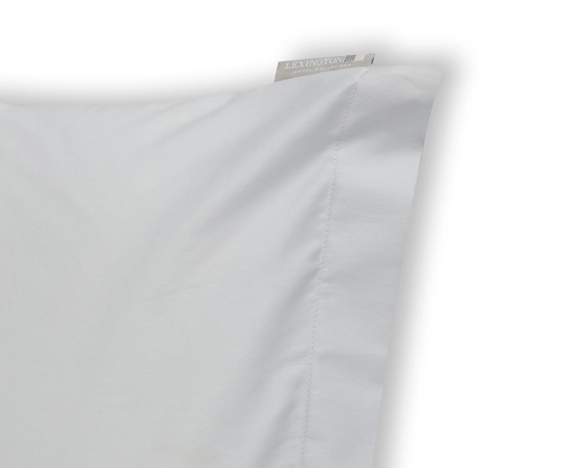 Hotel Cotton Sateen pillowcase 50x60 cm, Light grey Lexington