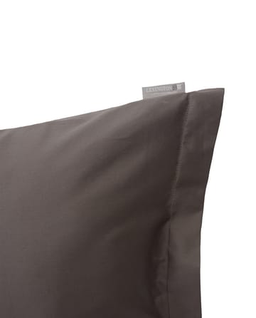 Hotel Cotton Sateen pillowcase 50x90 cm - Charcoal grey - Lexington