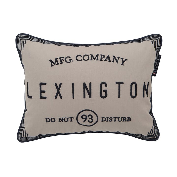 Hotel Do Not Disturb pillowcase 30x40 cm - Beige - Lexington