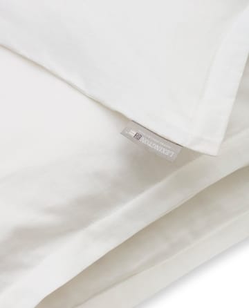 Hotel Mulberry Silk Sateen duvet cover 150x210 cm - White - Lexington