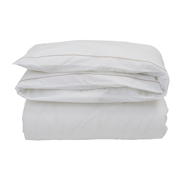 Hotel Percale duvet cover 150x210 cm - White-light beige - Lexington