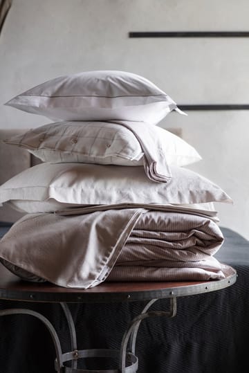 Hotel Percale pillowcase 50x60 cm - White-light beige - Lexington