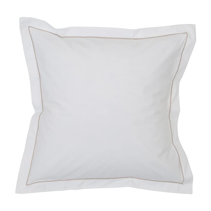 Hotel Percale pillowcase 65x65 cm - White-light beige - Lexington