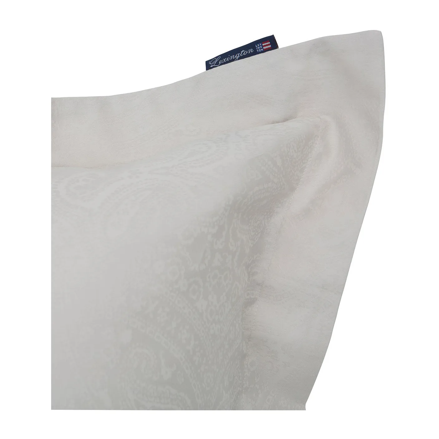 Hotel Sateen Jacquard pillowcase 50x90 cm, Light beige Lexington