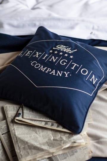 Hotel Twill pillowcase 50x50 cm - Blue - Lexington