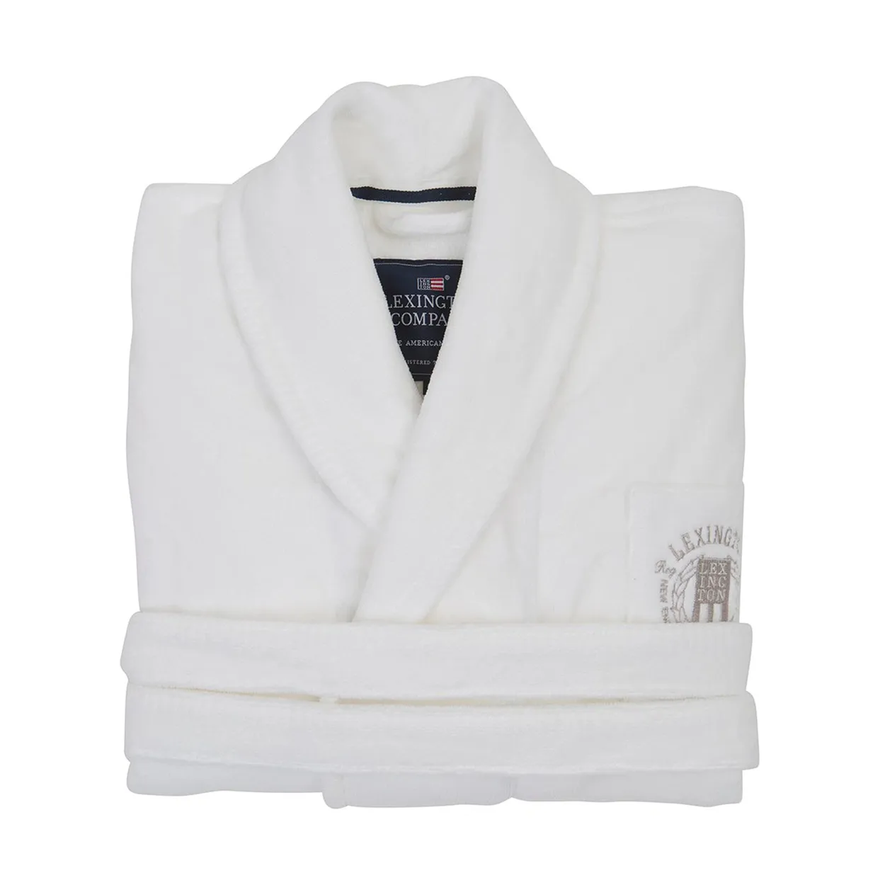 Lexington Hotel Velour bathrobe XS White | Scandinavian Design | Dressing gowns & bath robes | White