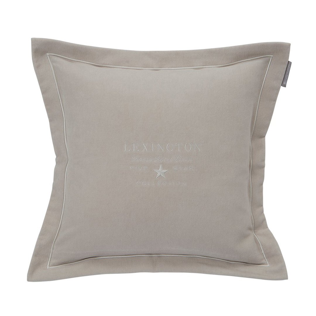 Lexington Hotel Velvet pillowcase 50x50 cm Beige | Scandinavian Design | Cushion covers | Beige