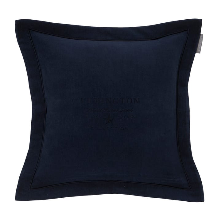Hotel Velvet pillowcase 50x50 cm - Dark blue - Lexington