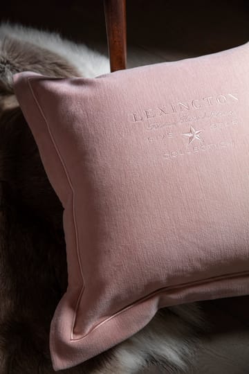 Hotel Velvet pillowcase 50x50 cm - Pink - Lexington