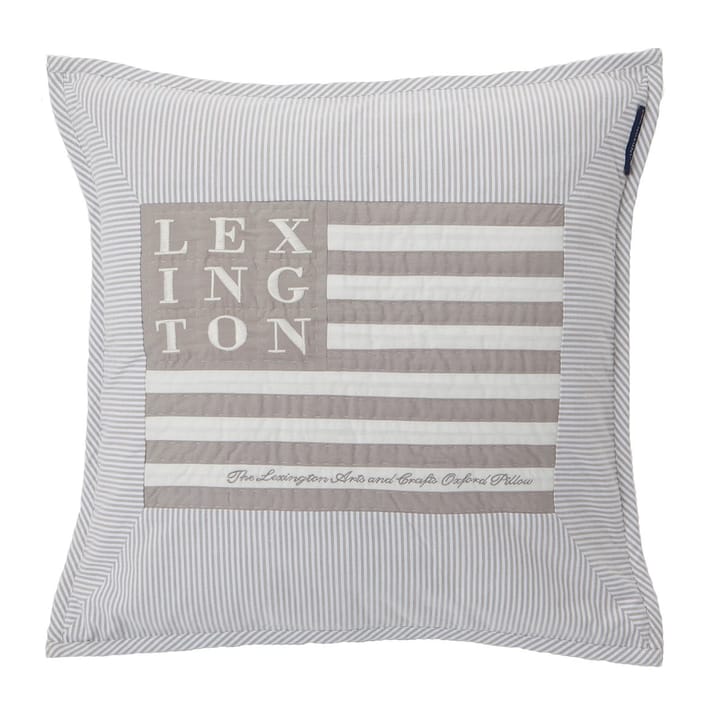Icons Arts & Crafts cushion cover 50x50 cm - grey-white - Lexington
