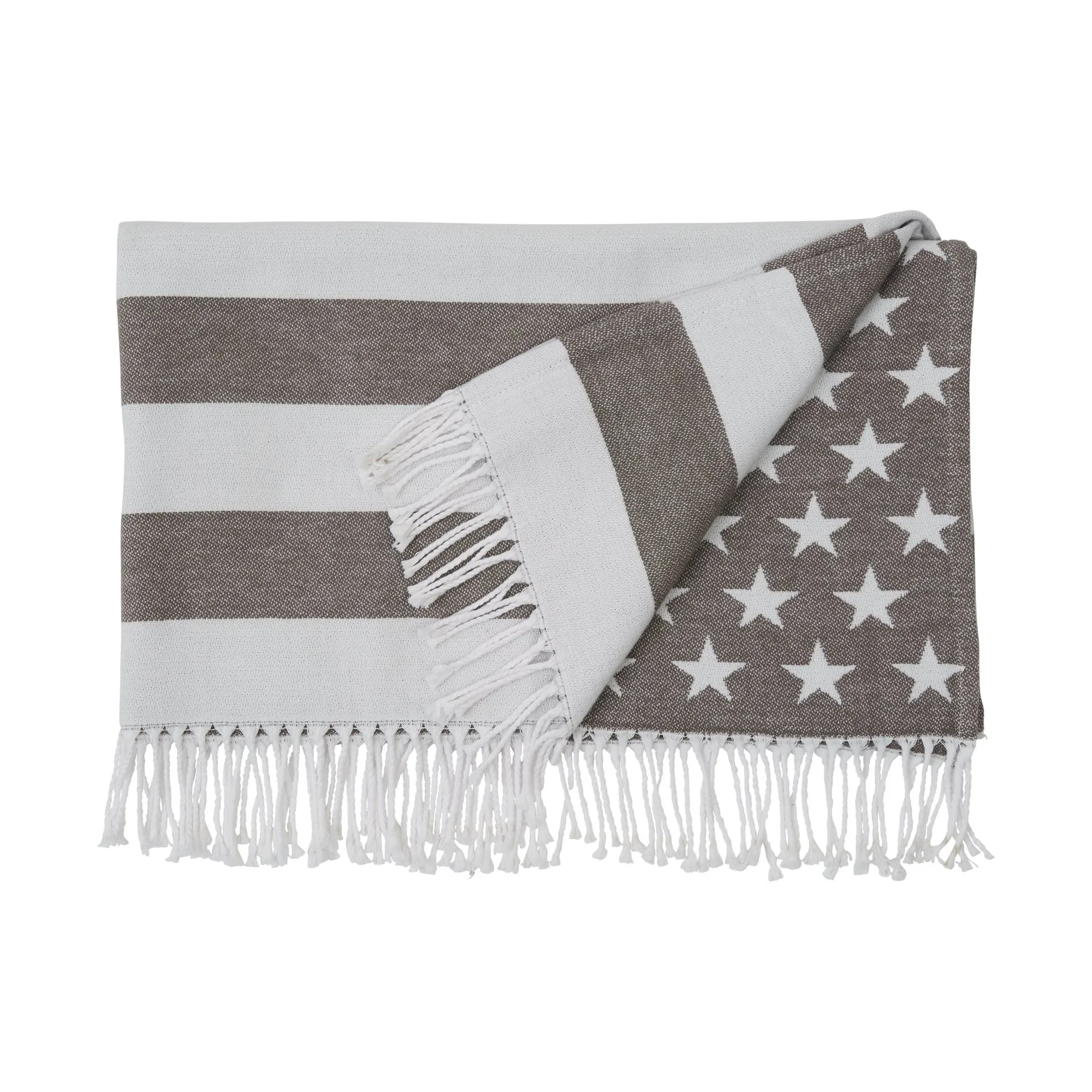 Icons Baby Flag throw 90x120 cm, grey Lexington