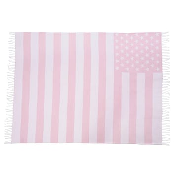 Icons Baby Flag throw 90x120 cm - pink - Lexington