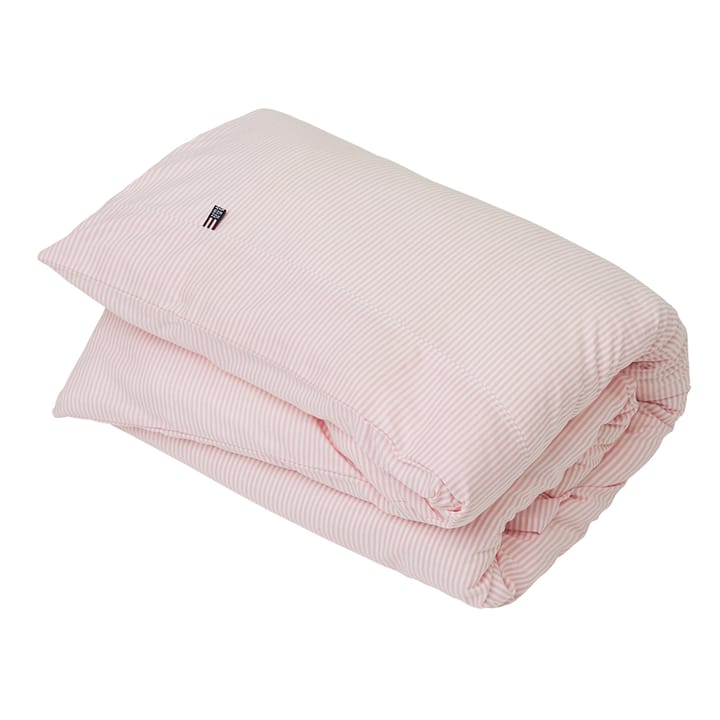 Icons Baby Pin Point duvet cover 100x130 cm - pink-white - Lexington