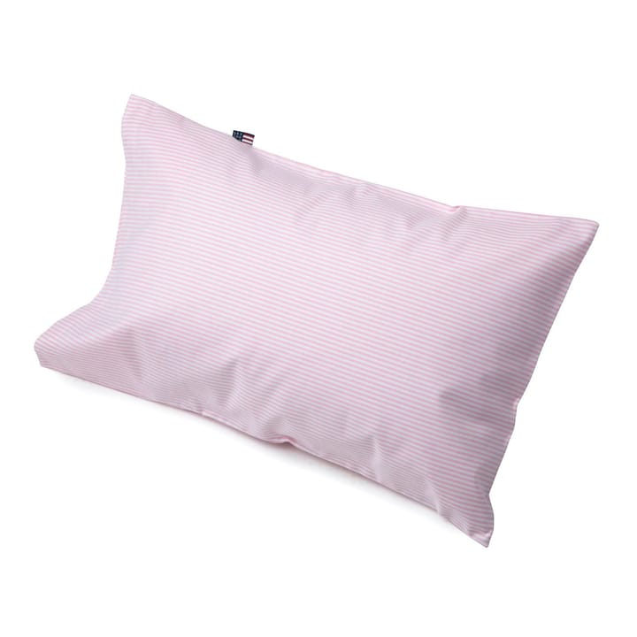 Icons Baby Pin Point pillowcase 35x55 cm - pink-white - Lexington