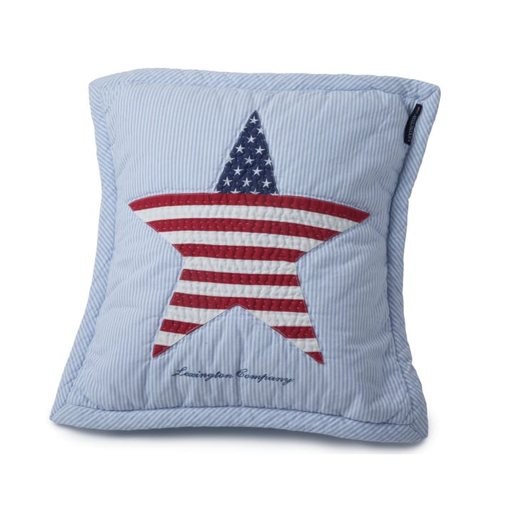 Icons Baby Quilted cushion cover star 40x40 cm - blue - Lexington
