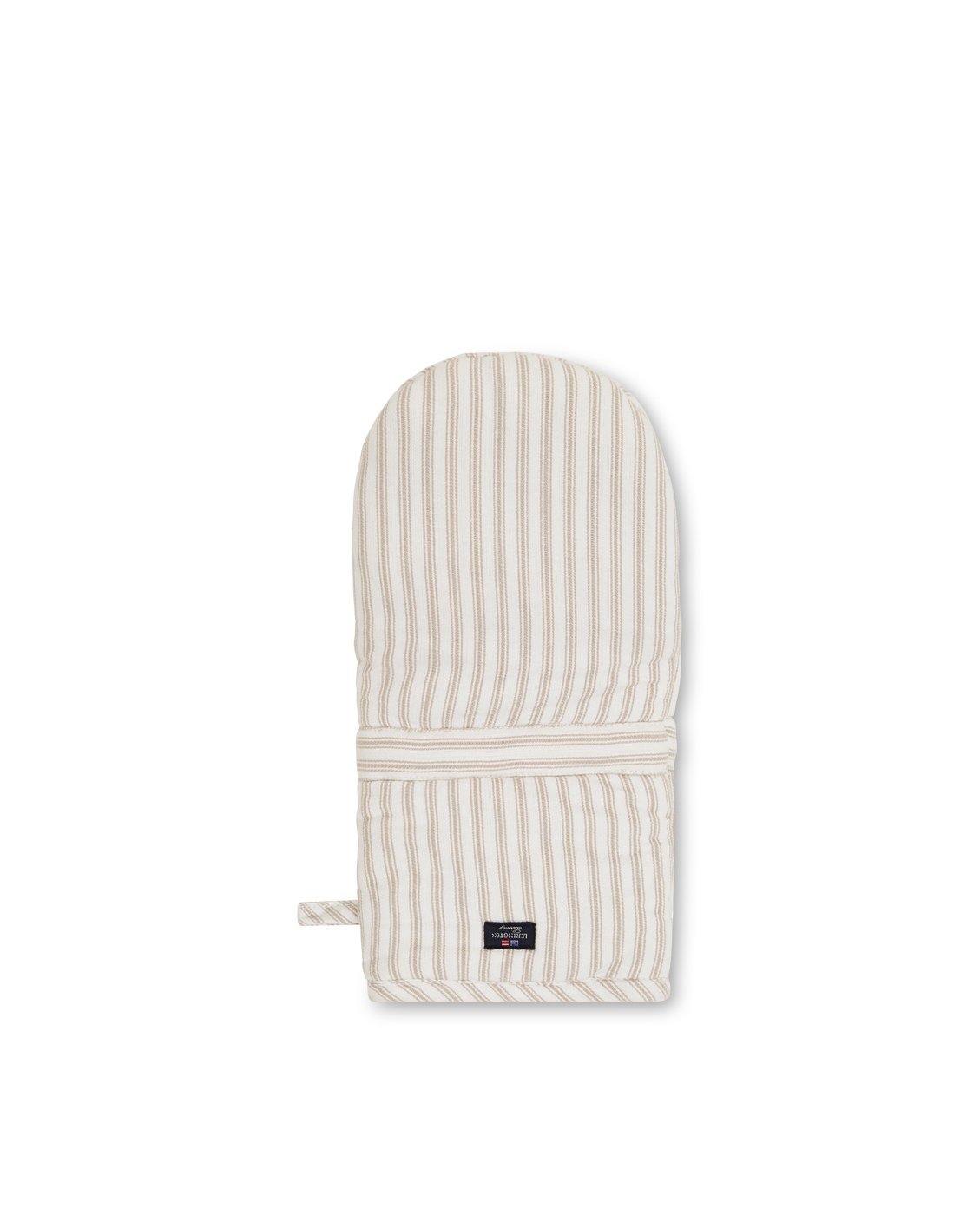 Lexington Icons cotton Herringbone glove one size Yellow-white