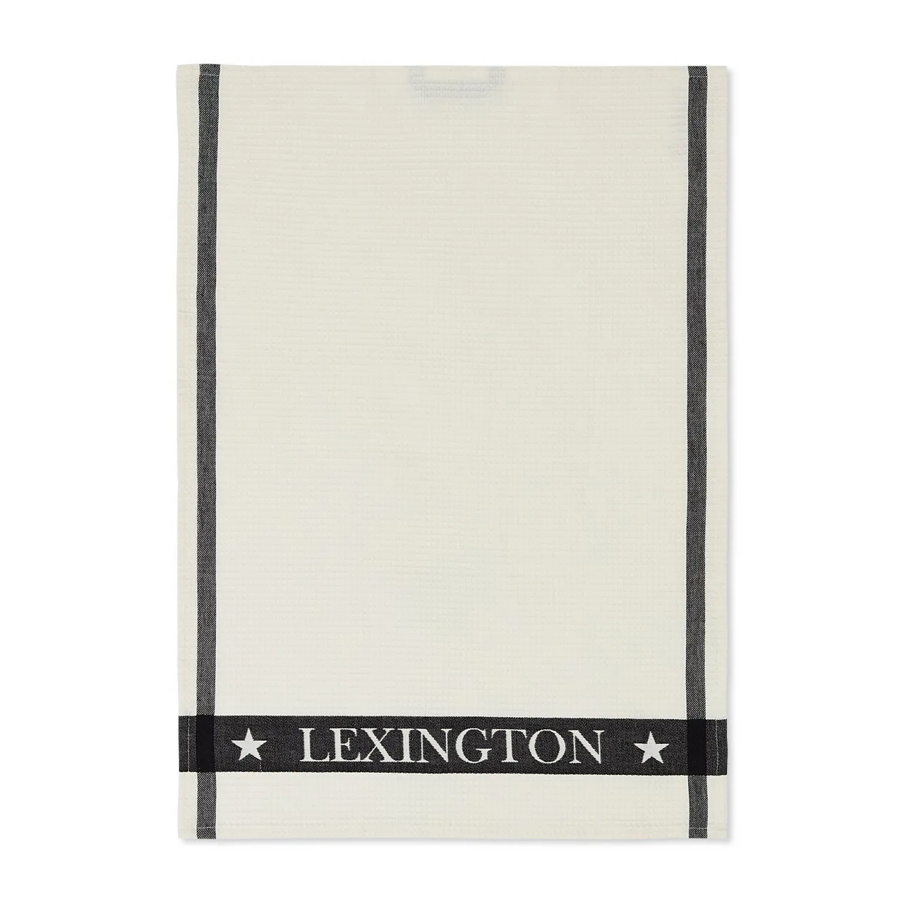 Icons Cotton Waffle kitchen towel 50x70 cm, White-dark Grey Lexington