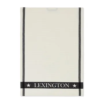 Icons Cotton Waffle kitchen towel 50x70 cm - White-dark Grey - Lexington