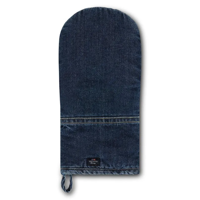 Lexington Icons Denim oven glove denim blue | Scandinavian Design | Oven mitts, gloves & pot holders | Blue