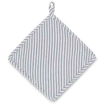 Icons Herringbone Striped pot holder - blue-white - Lexington