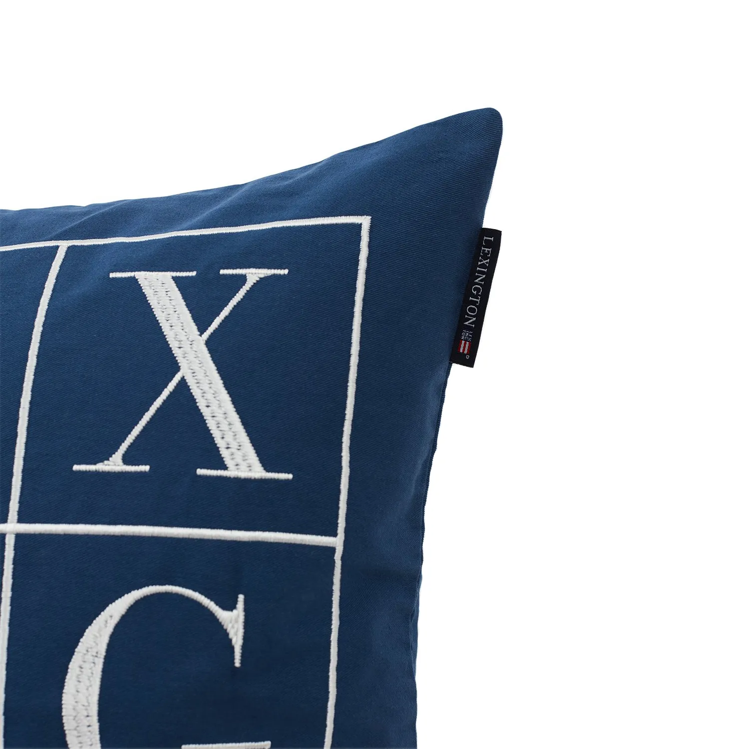 Icons Logo pillowcase 50x50 cm, Blue Lexington