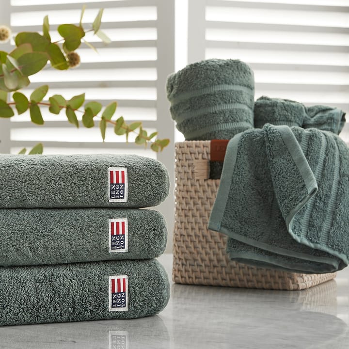 Icons Original bath towel 100x150 cm - balsam green - Lexington