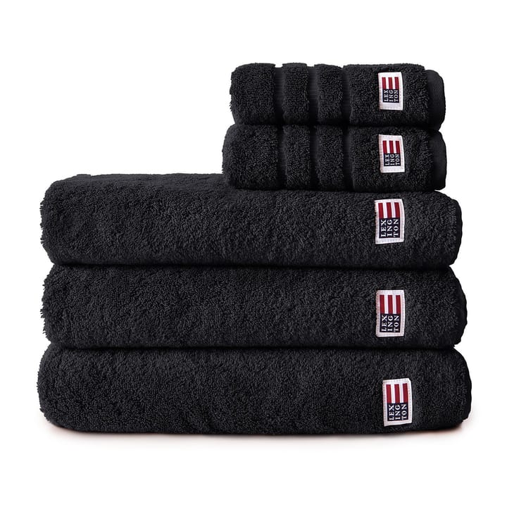 Icons Original bath towel 100x150 cm - black - Lexington