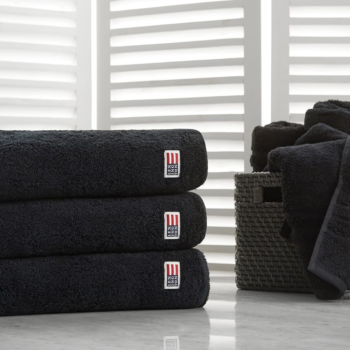 Icons Original bath towel 100x150 cm - black - Lexington