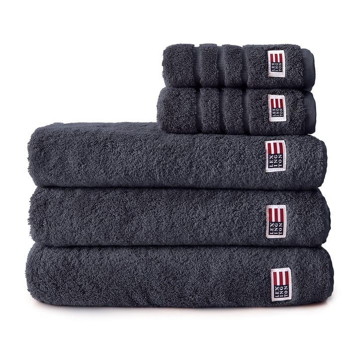 Icons Original bath towel 100x150 cm - charcoal - Lexington