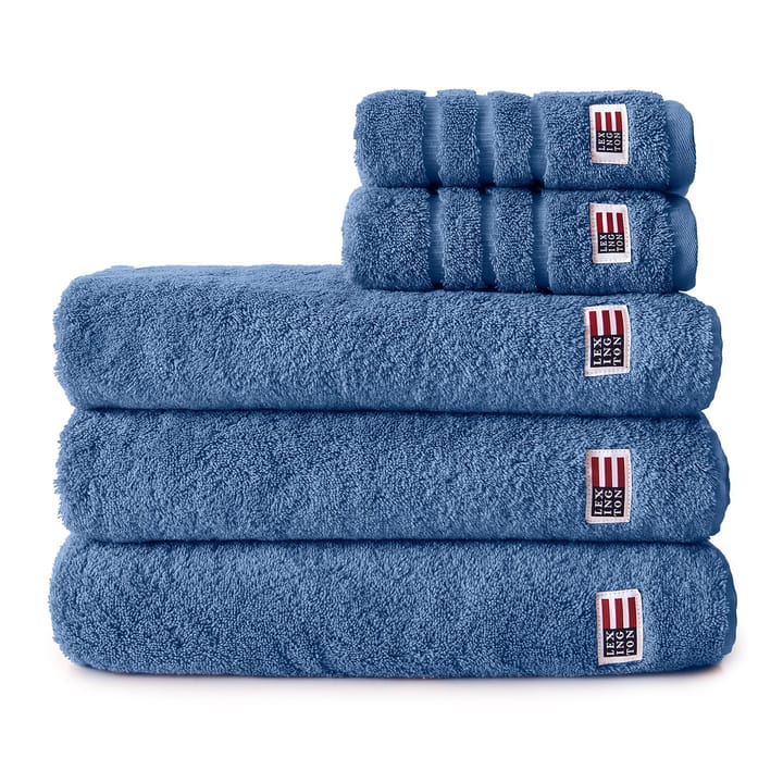 Icons Original bath towel 100x150 cm - medium blue - Lexington