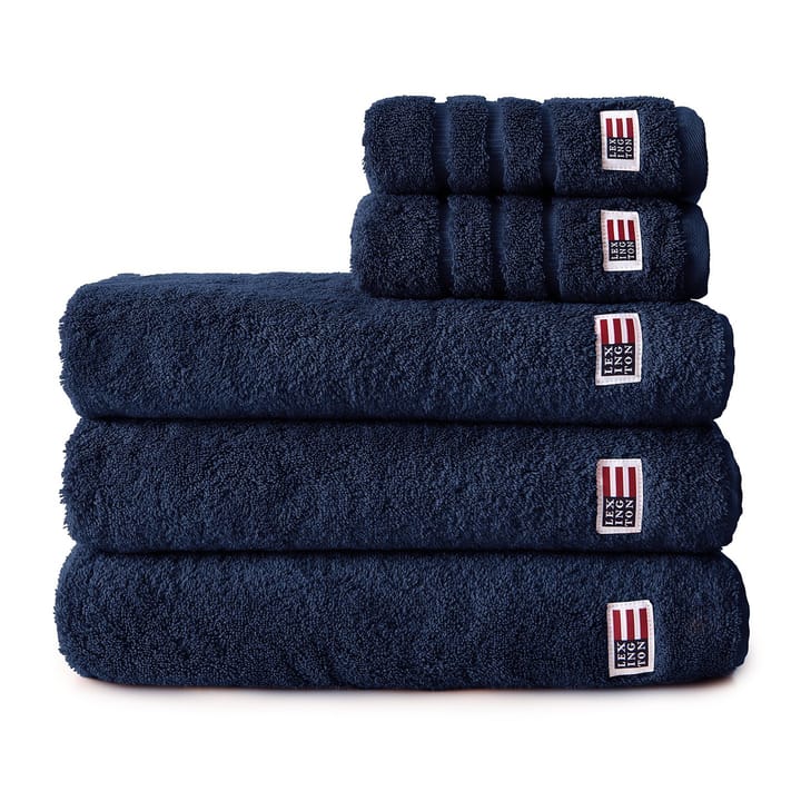 Icons Original bath towel 100x150 cm - navy - Lexington