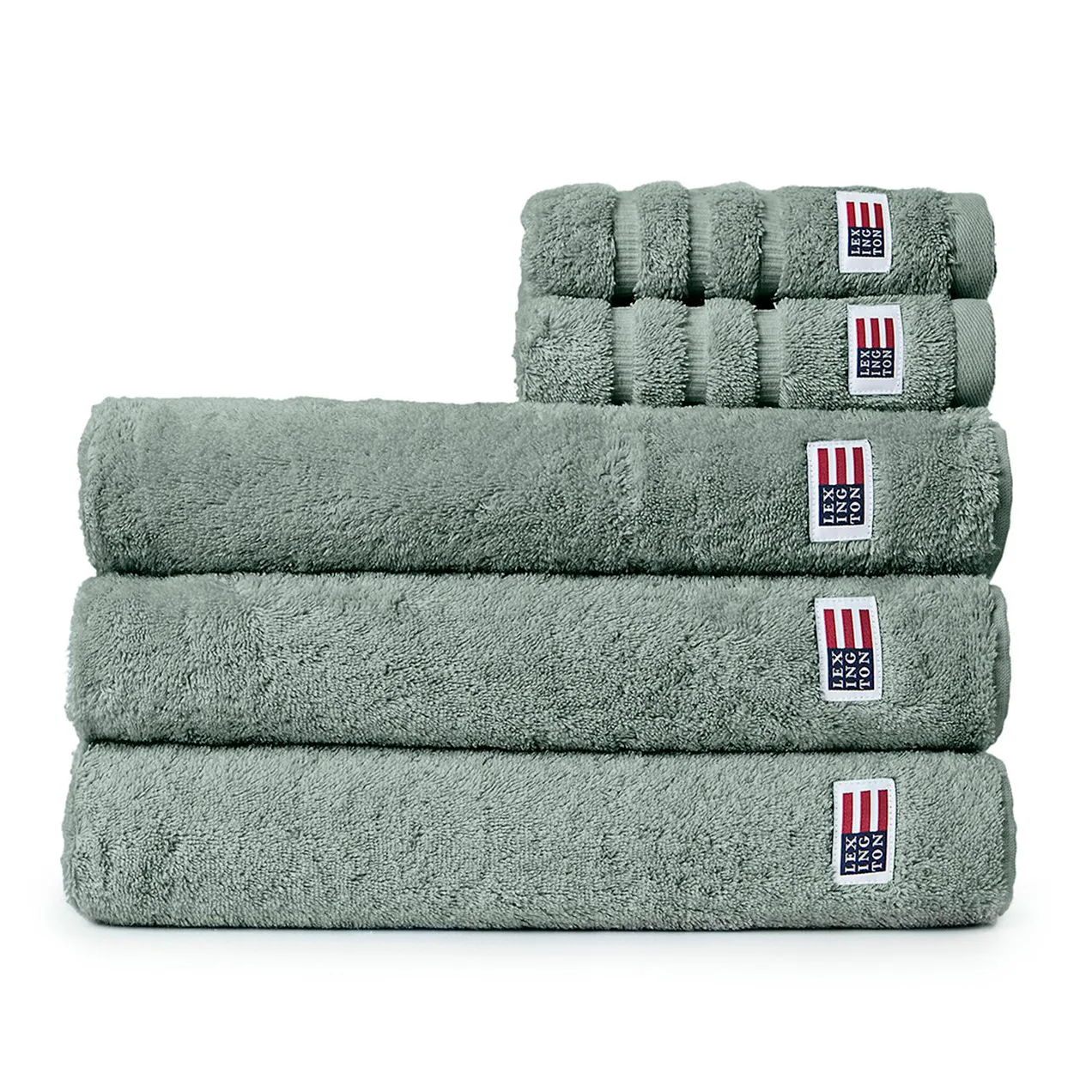 Icons Original bath towel 100x150 cm, vintage green Lexington
