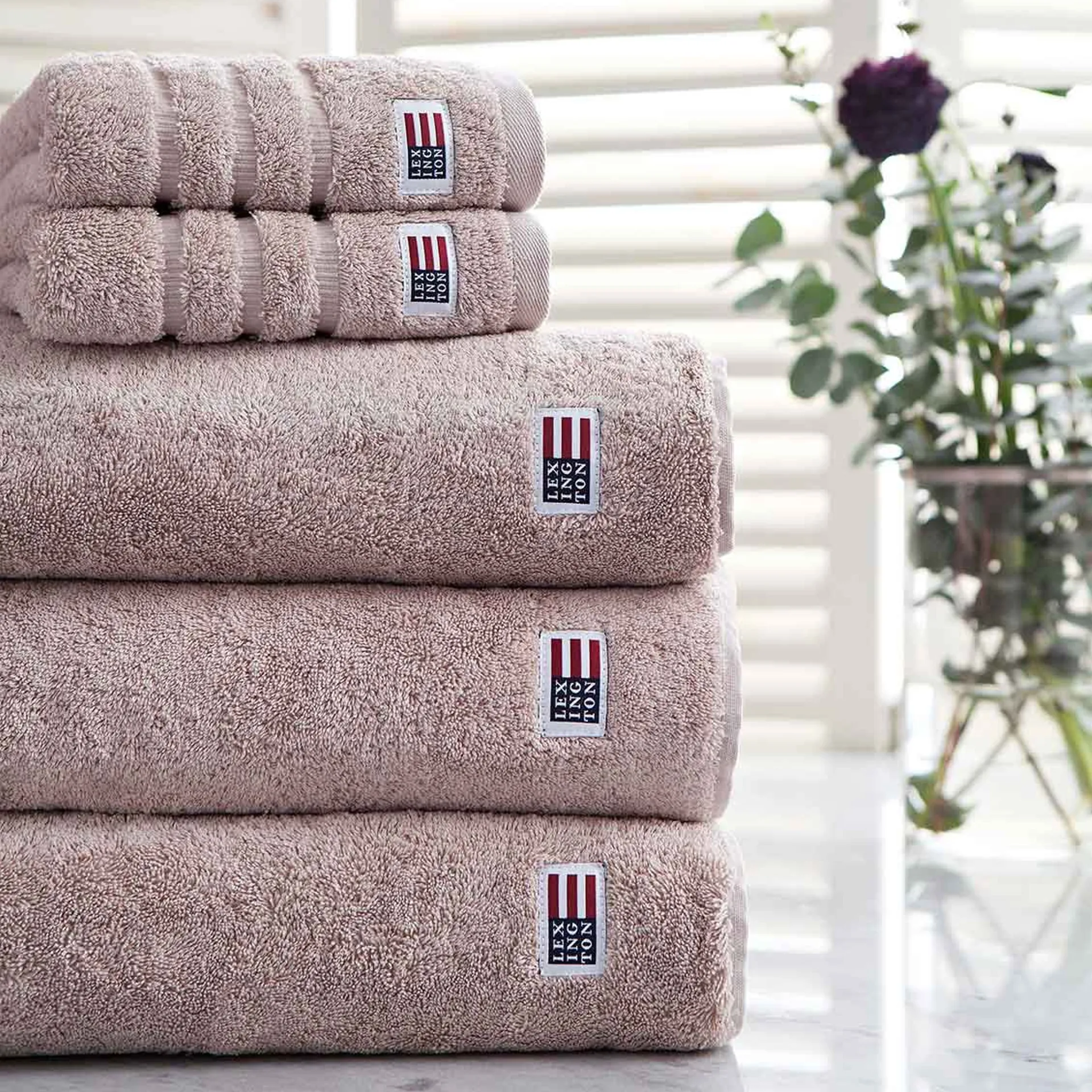 Icons Original bath towel 70x130 cm, tan Lexington
