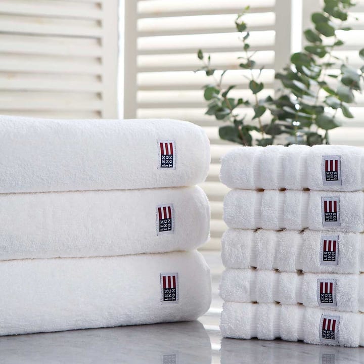 Icons Original bath towel 70x130 cm, white Lexington