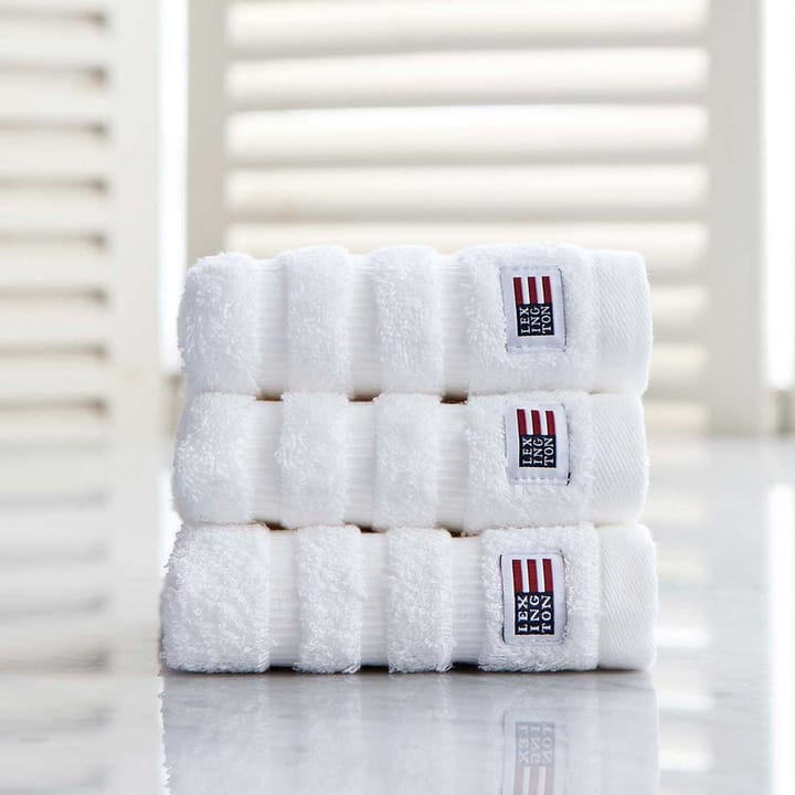 Icons Original towel 30x30 cm, white Lexington