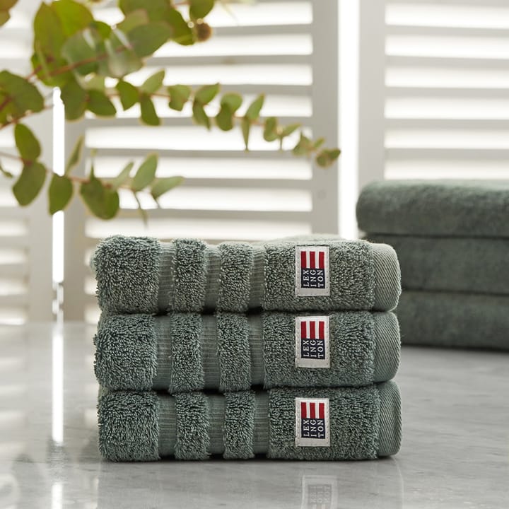 Icons Original towel 30x50 cm - balsam green - Lexington