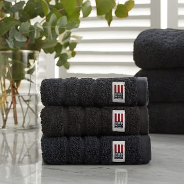 Icons Original towel 30x50 cm - black - Lexington