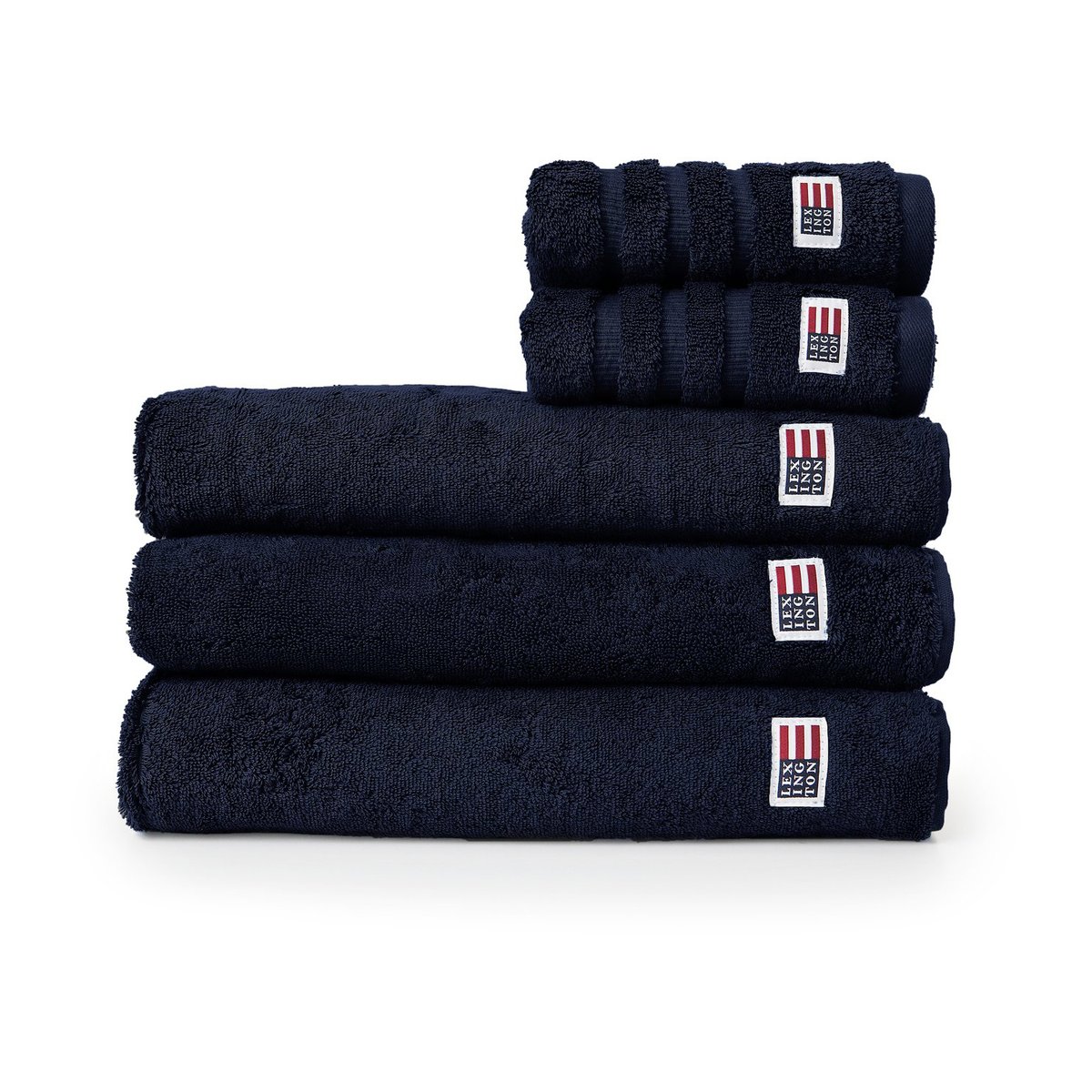 Lexington Icons Original towel 30x50 cm Dress blue | Scandinavian Design | Hand towels | Blue