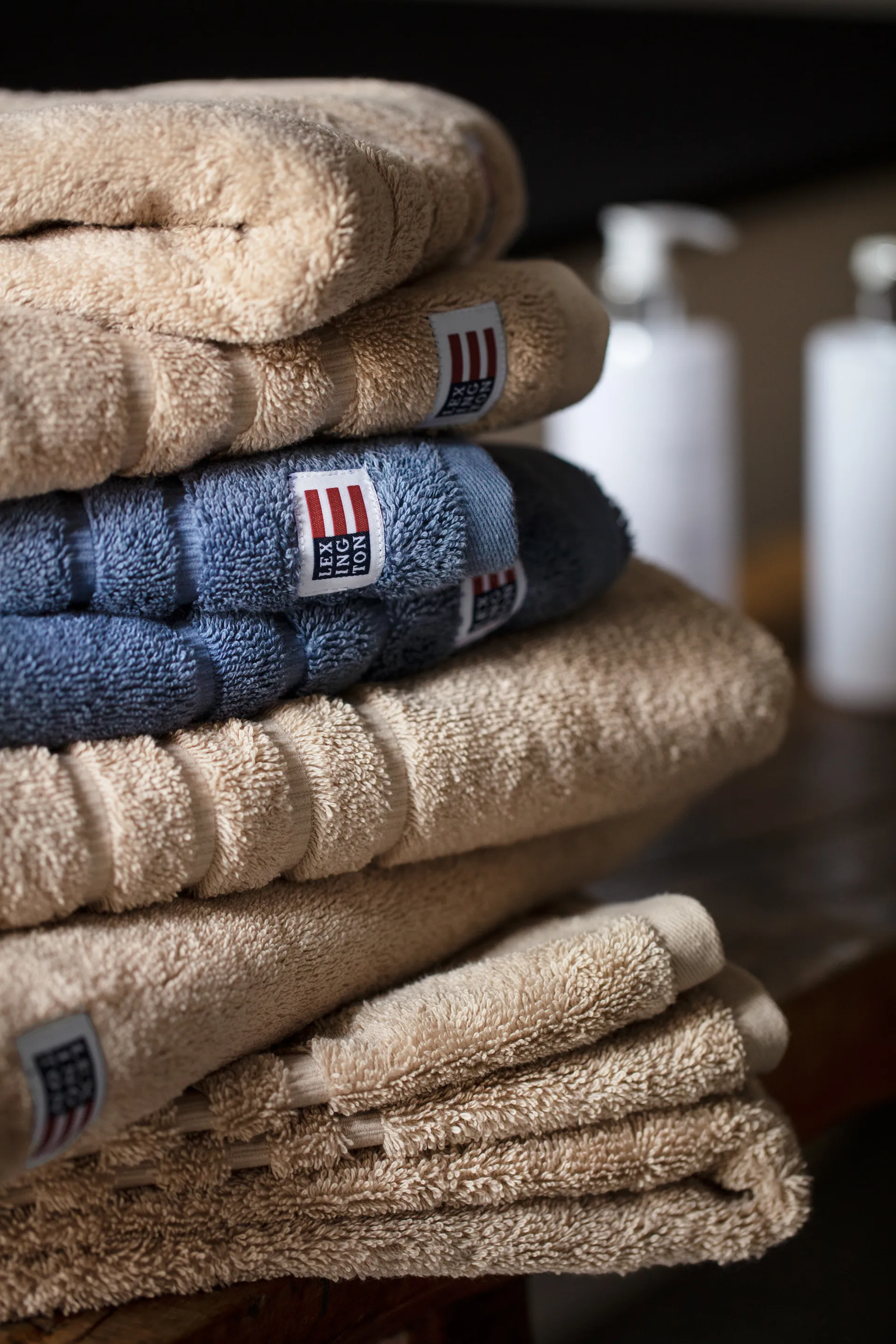 Icons Original towel 30x50 cm, Steel Blue Lexington