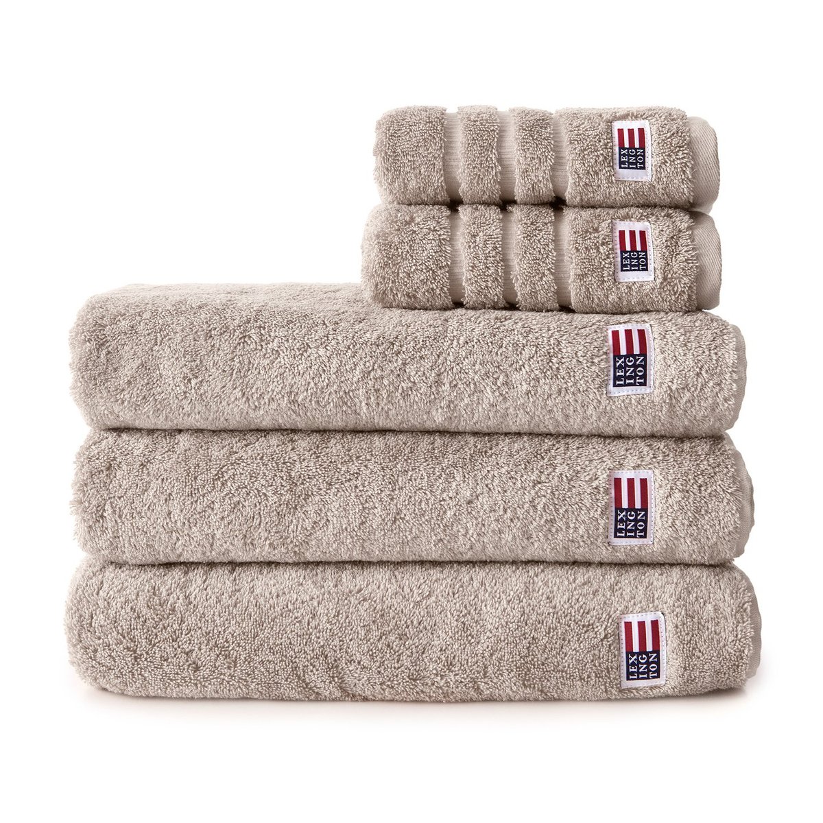 Lexington Icons Original towel 30x50 cm tan | Scandinavian Design | Hand towels | Pink