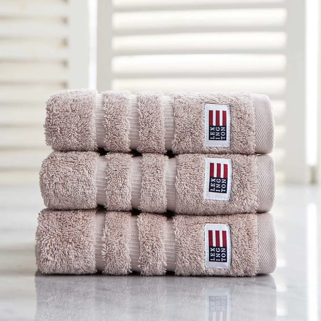 Icons Original towel 30x50 cm, tan Lexington