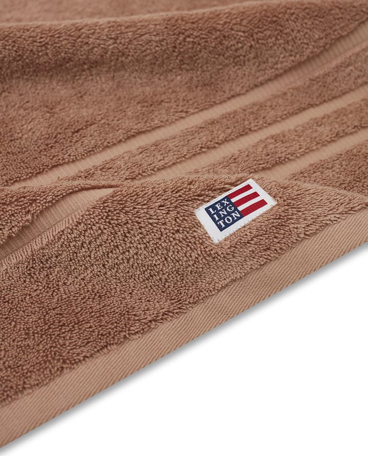 Icons Original towel 30x50 cm - Taupe brown - Lexington