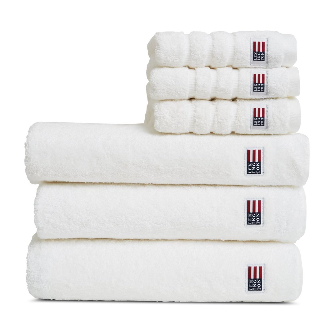 Lexington Icons Original towel 30x50 cm white | Scandinavian Design | Hand towels | White