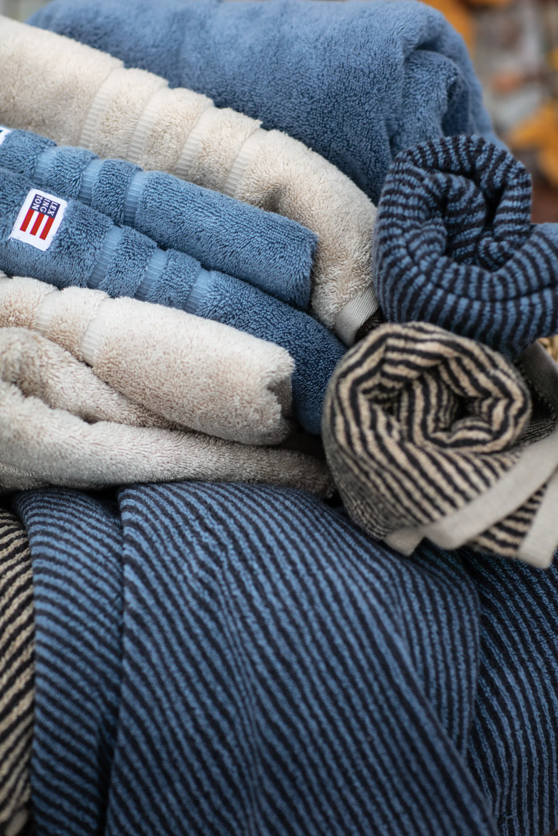 Icons Original towel 50x100 cm, Steel Blue Lexington