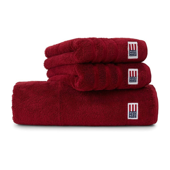 Icons Original towel 50x100 cm, Wine Lexington