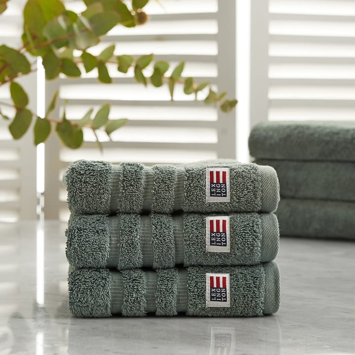 Icons Original towel 50x70 cm - balsam green - Lexington